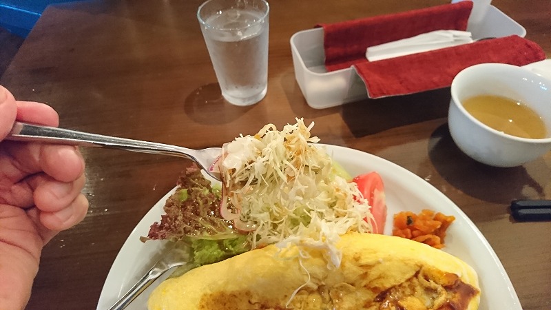 宮崎市佐土原町のビストロ丸正で食べた「とろとろオムライス」の写真10