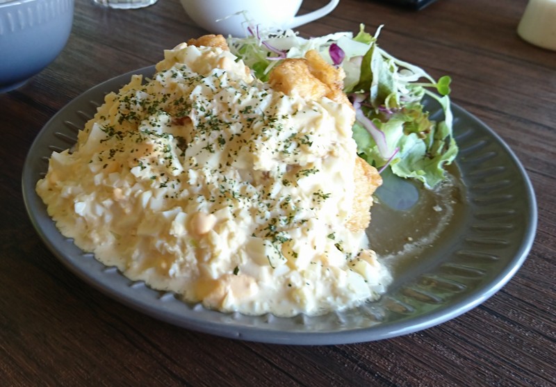 宮崎市のCAFE nosuke(カフェ ノスケ)で食べたチキン南蛮1