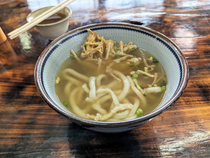 宮崎市の忠太郎茶屋で食べた「ごぼう天うどん」8