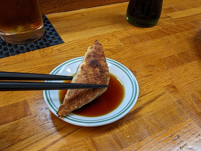 延岡市の黒兵衛（くろべえ）で食べた焼餃子5