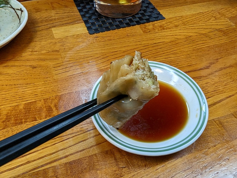 延岡市の黒兵衛（くろべえ）で食べた焼餃子6
