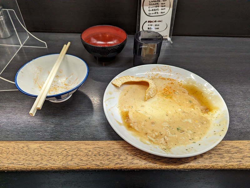 宮崎市清武町の「竜宮ラーメン」で食べたチキン南蛮定食16