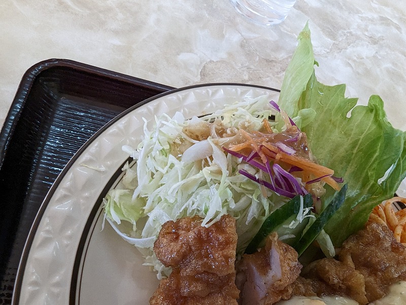 宮崎市清武町の「お食事処ちよ」で食べたチキン南蛮定食4