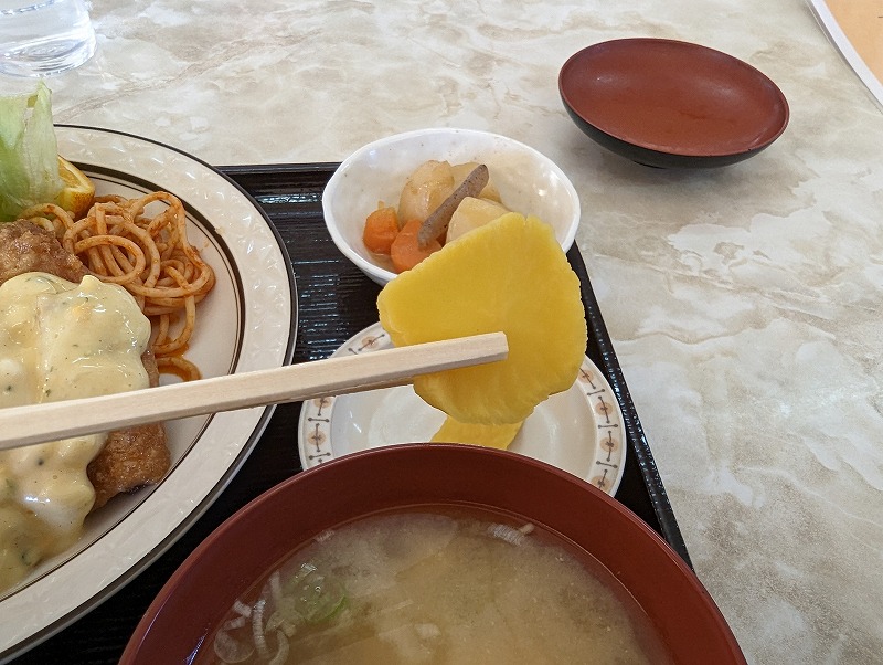 宮崎市清武町の「お食事処ちよ」で食べたチキン南蛮定食9