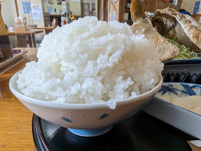 宮崎市清武町の「いなか家定食の店」ランチで食べたカマ塩焼4