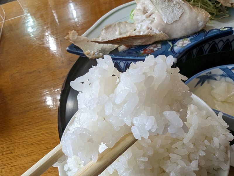 宮崎市清武町の「いなか家定食の店」ランチで食べたカマ塩焼9