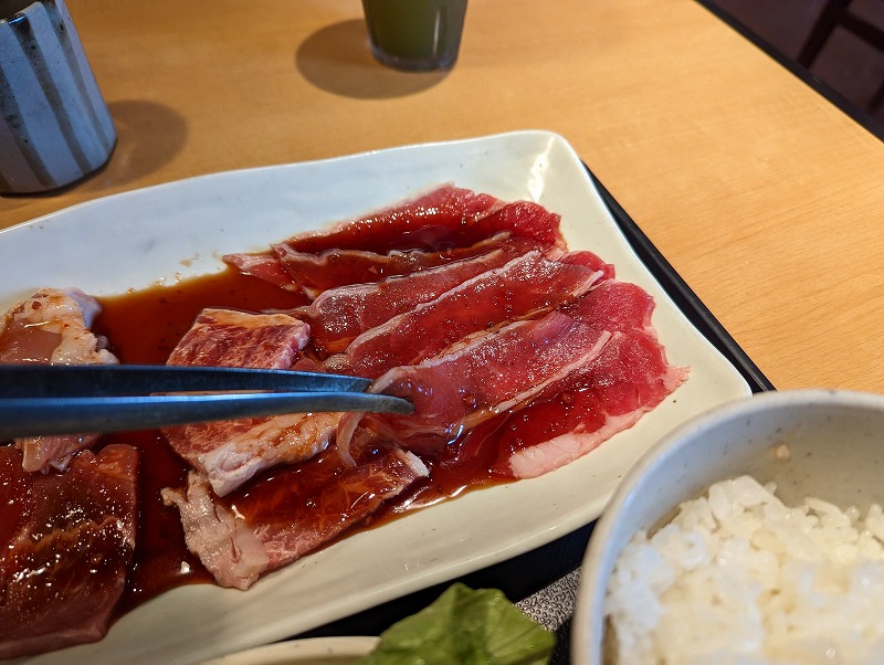 宮崎市新別府町の焼肉きんぐで食べた特盛焼肉980円のランチ13