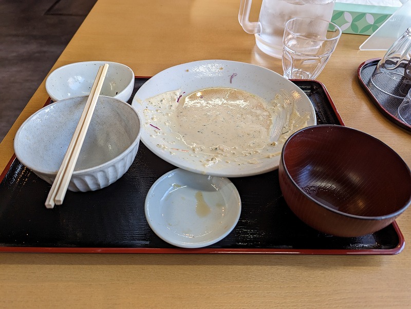 宮崎市の「あじさい食堂」で食べたチキン南蛮定食12