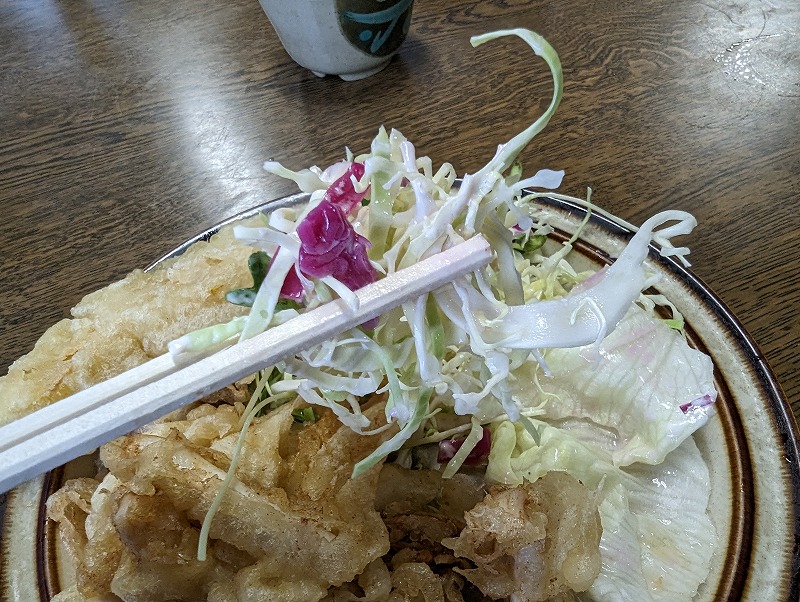 宮崎市江平中町の大吉食堂で食べたイカ天定食6