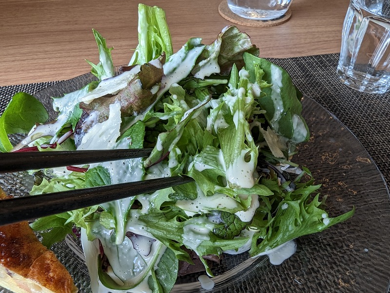 高鍋町の西洋料理Nature(ナチュレ)Aコースのサラダと前菜の盛り合わせ6