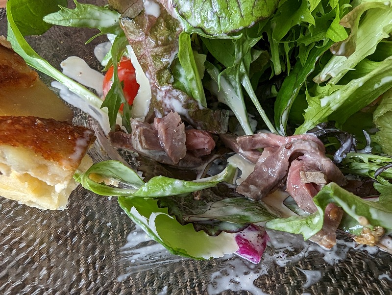 高鍋町の西洋料理Nature(ナチュレ)Aコースのサラダと前菜の盛り合わせ7