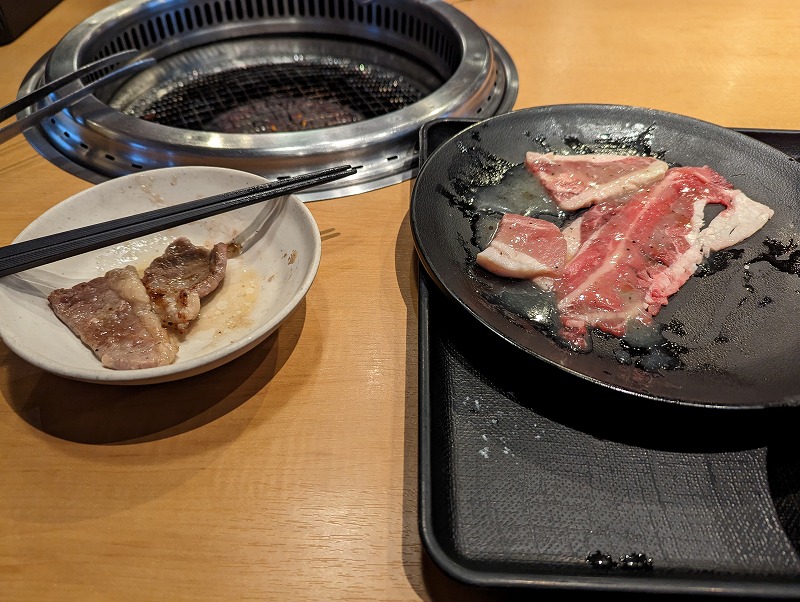 宮崎市新別府町の焼肉きんぐで食べた890円のランチ18