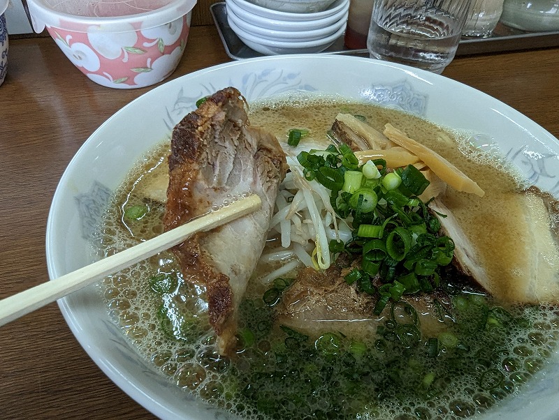 宮崎市清武町の「らーめん一心」で食べたチャーシューメン7