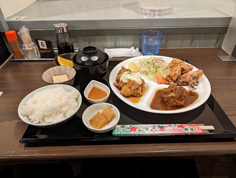 宮崎市の「シキドオリこはる食堂」で食べたランチ「こはる定食」