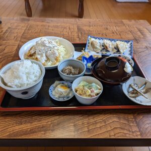 宮崎市佐土原町の「たっちゃん」で食べたチキン南蛮定食