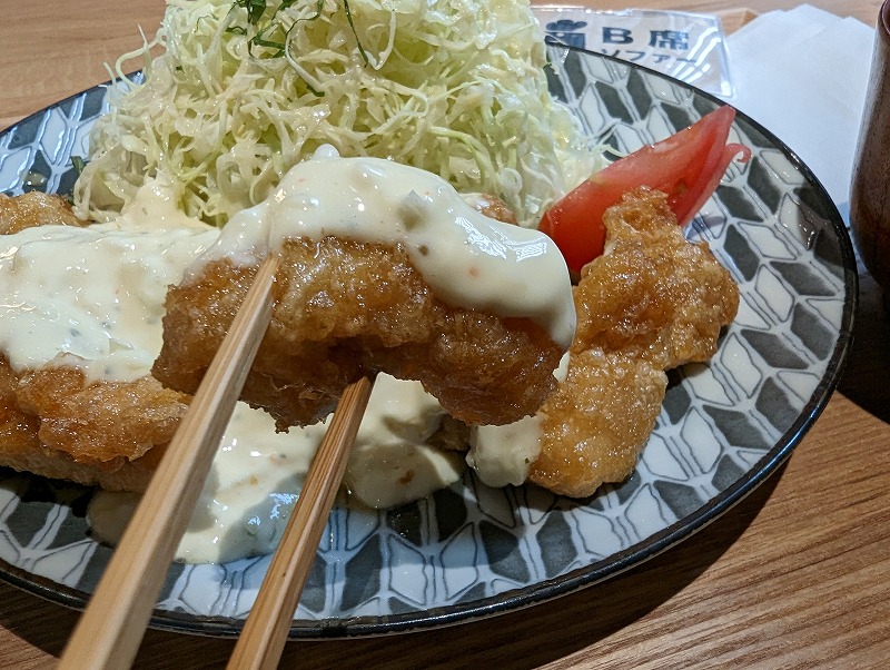 宮崎市のチキン南蛮専門店 味匠 大塚店で食べたランチ5