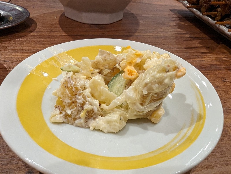 新時代 宮崎橘通り店で食べた面倒くさいポテトサラダ2
