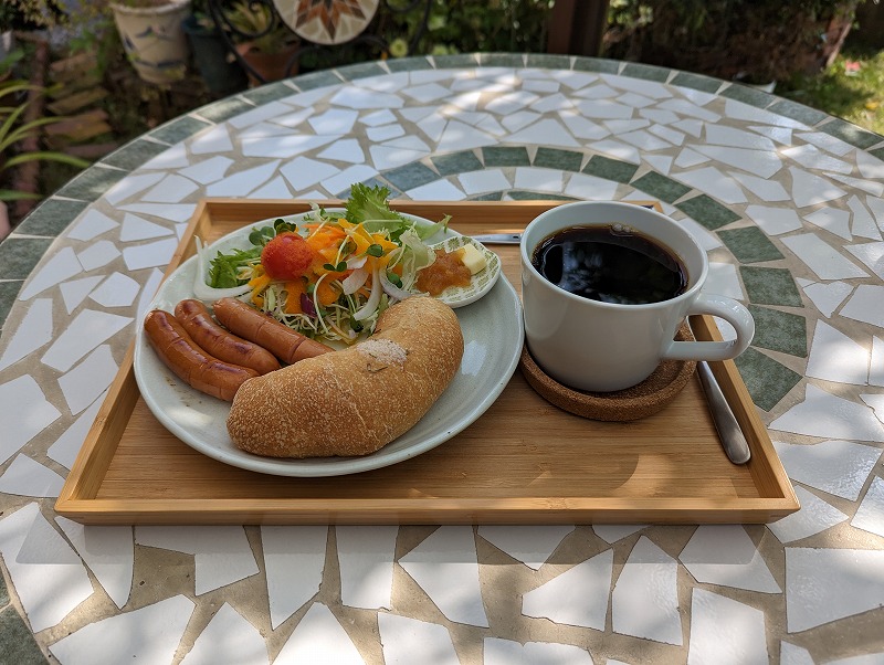 宮崎市佐土原町のカフェ スリジエ アン フルールで食べたモーニング