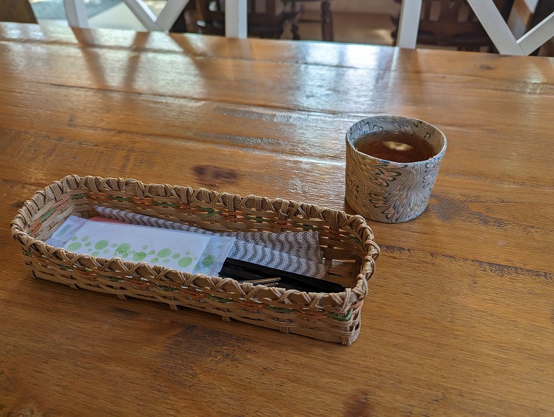 宮崎市佐土原町のカフェ スリジエ アン フルールで食べたモーニング1