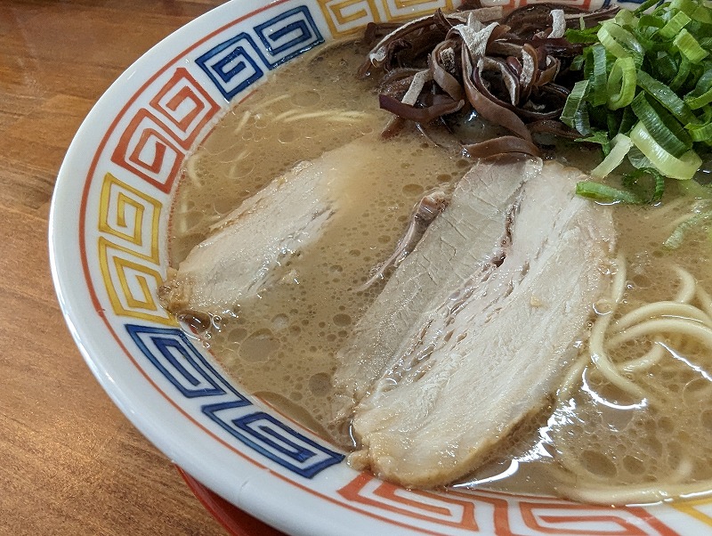 宮崎市の麺心つちやで食べた定番熟成とんこつラーメン3