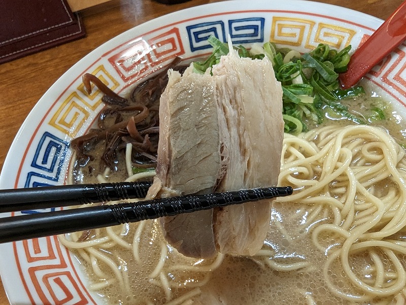 宮崎市の麺心つちやで食べた定番熟成とんこつラーメン6