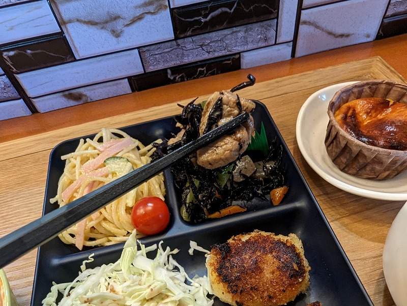 延岡市のcafe NANAME(カフェ ナナメ)で食べたAランチ10