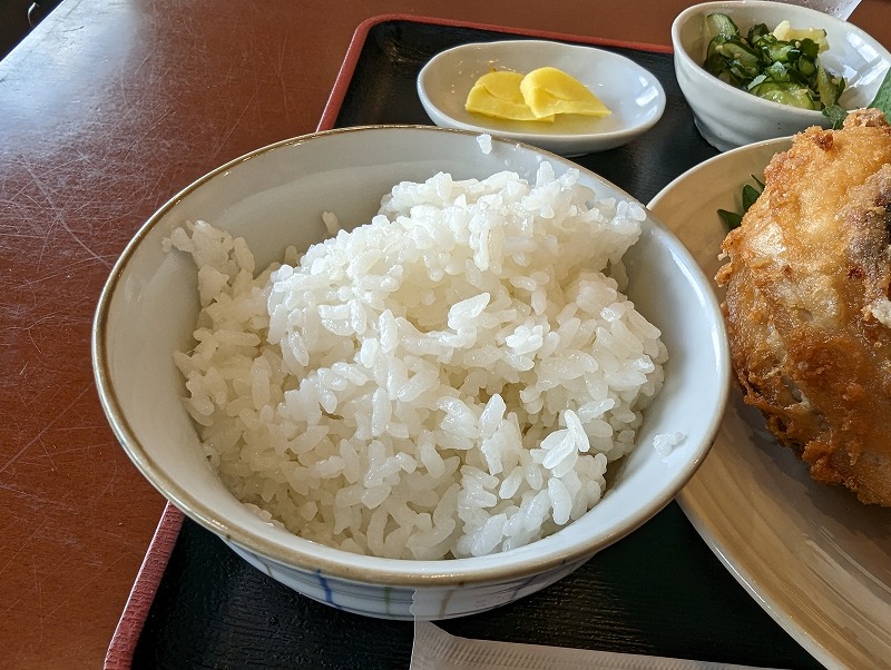 国富町の「宮崎かしわや」で食べた「半身からあげランチ」2