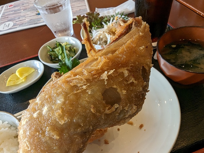 国富町の「宮崎かしわや」で食べた「半身からあげランチ」5