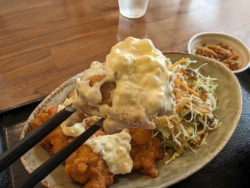 宮崎市青島の木ノ花キッチンで食べたチキン南蛮定食6