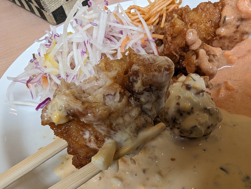 宮崎市のクレイトンハウス大島店で食べたチキン南蛮10