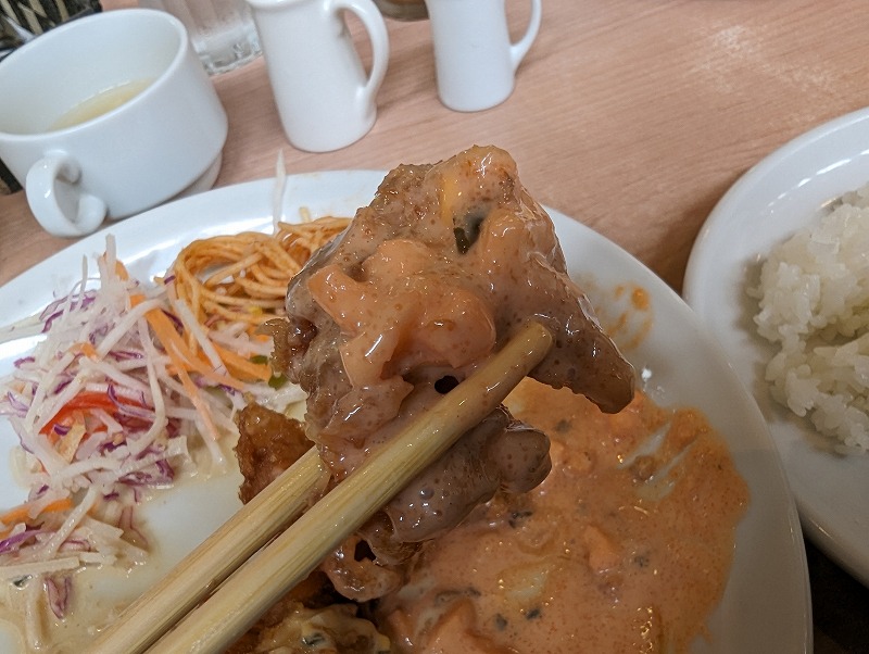 宮崎市のクレイトンハウス大島店で食べたチキン南蛮14