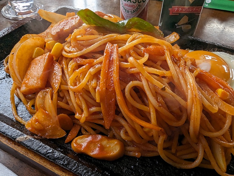 都農町のグリルポパイで食べたイタリアンスパゲッティ1