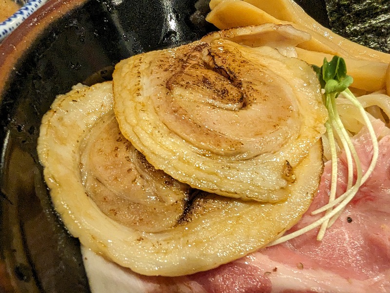 宮崎市の麺匠 真田で食べた「特製濃厚豚骨魚介つけ麺」2