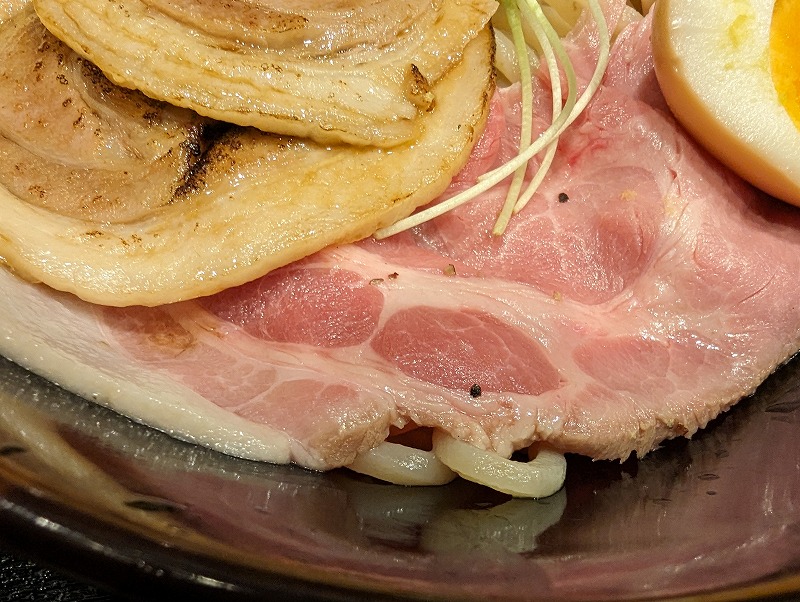 宮崎市の麺匠 真田で食べた「特製濃厚豚骨魚介つけ麺」3