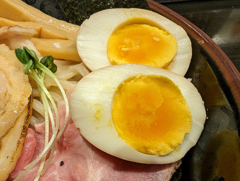宮崎市の麺匠 真田で食べた「特製濃厚豚骨魚介つけ麺」4