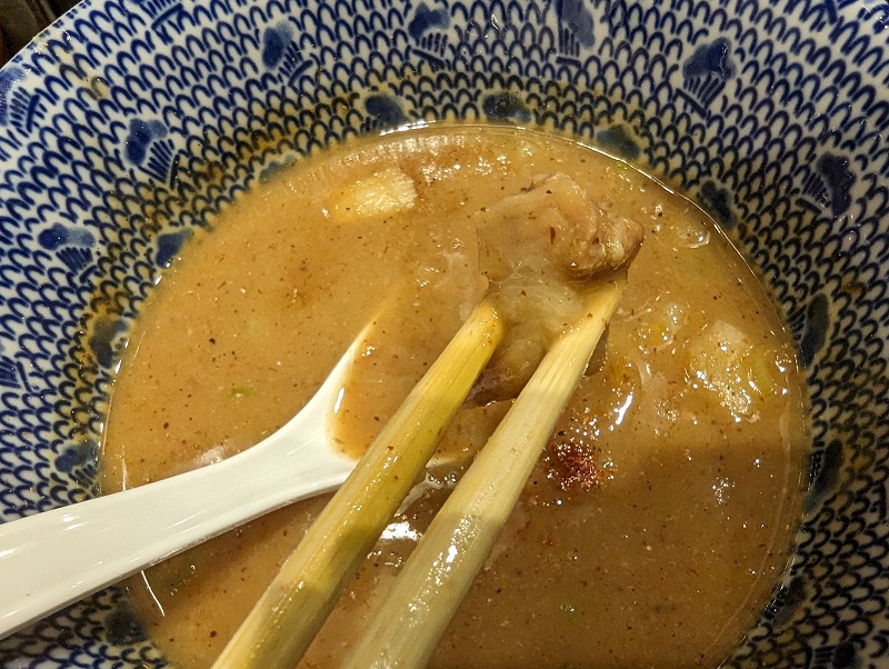 宮崎市の麺匠 真田で食べた「特製濃厚豚骨魚介つけ麺」11