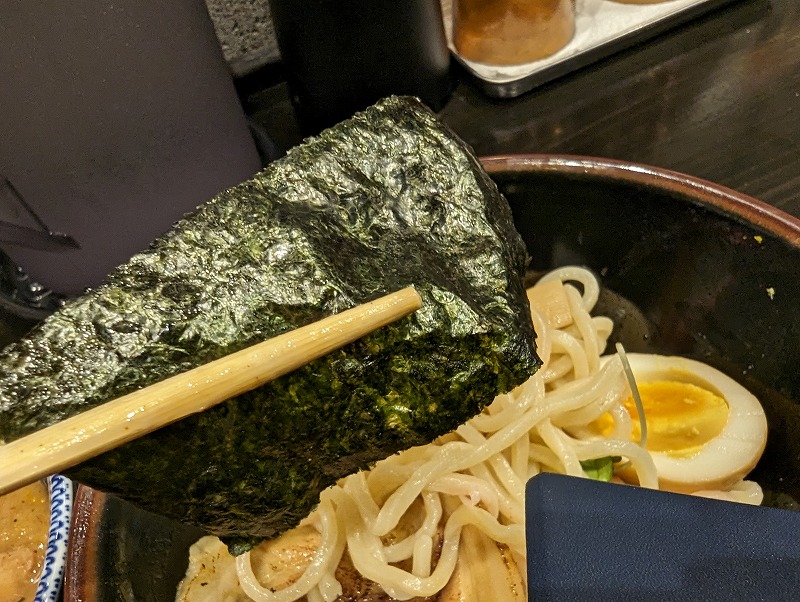 宮崎市の麺匠 真田で食べた「特製濃厚豚骨魚介つけ麺」18