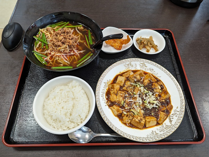 宮崎市佐土原町の台湾料理 美宴で食べた「ランチセットB」1