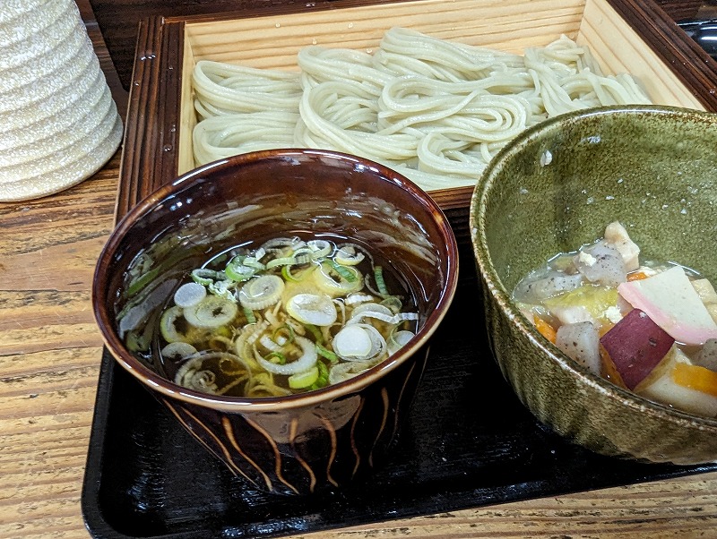 宮崎市の新潟のへぎそば たけ乃で食べた「大海老と野菜の天せいろ」8