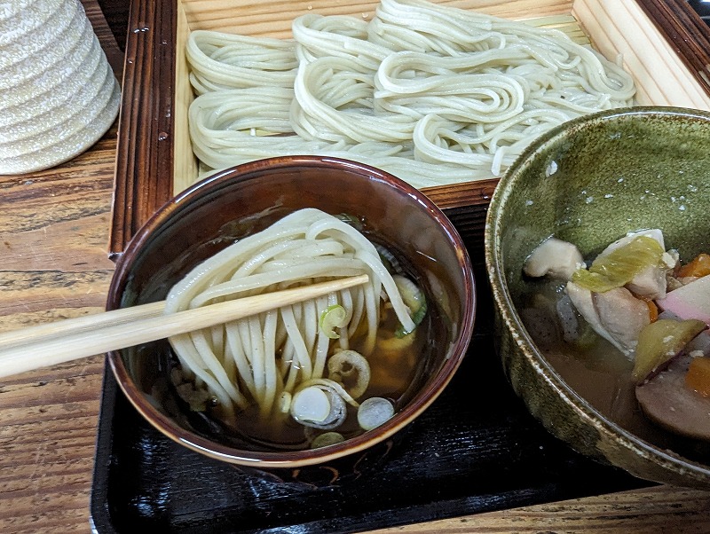 宮崎市の新潟のへぎそば たけ乃で食べた「大海老と野菜の天せいろ」10