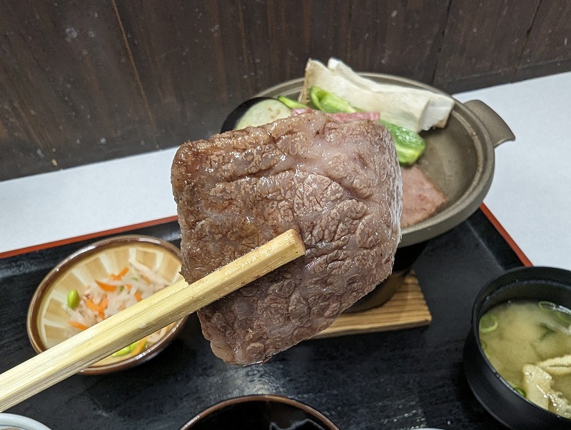 西都市の割烹・活魚 いけす 宮本で食べた「焼牛肉ランチ」19