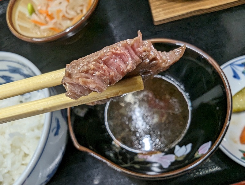 西都市の割烹・活魚 いけす 宮本で食べた「焼牛肉ランチ」21