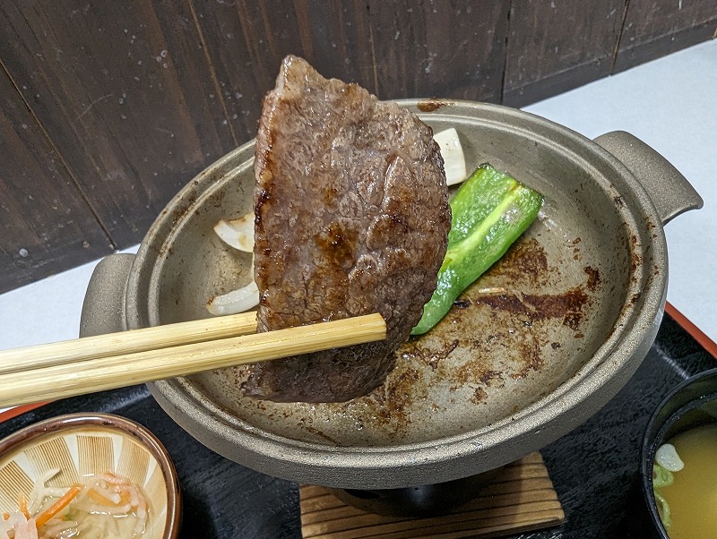 西都市の割烹・活魚 いけす 宮本で食べた「焼牛肉ランチ」36