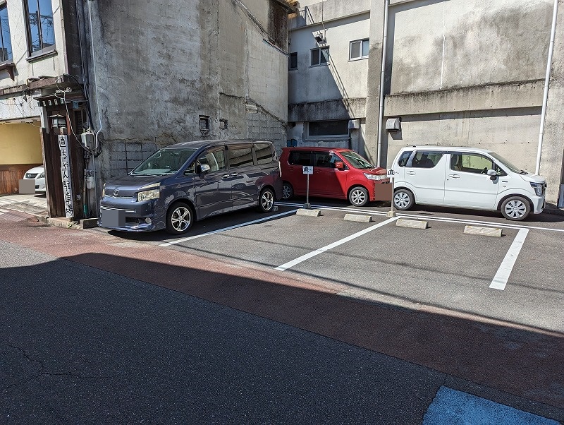 延岡市の直ちゃんの駐車場