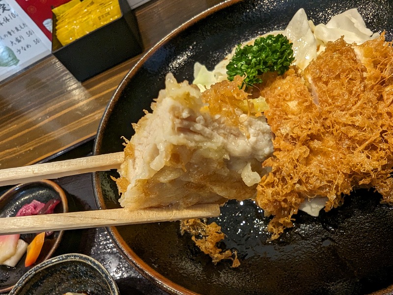 延岡市の直ちゃんで食べた元祖チキン南蛮定食9