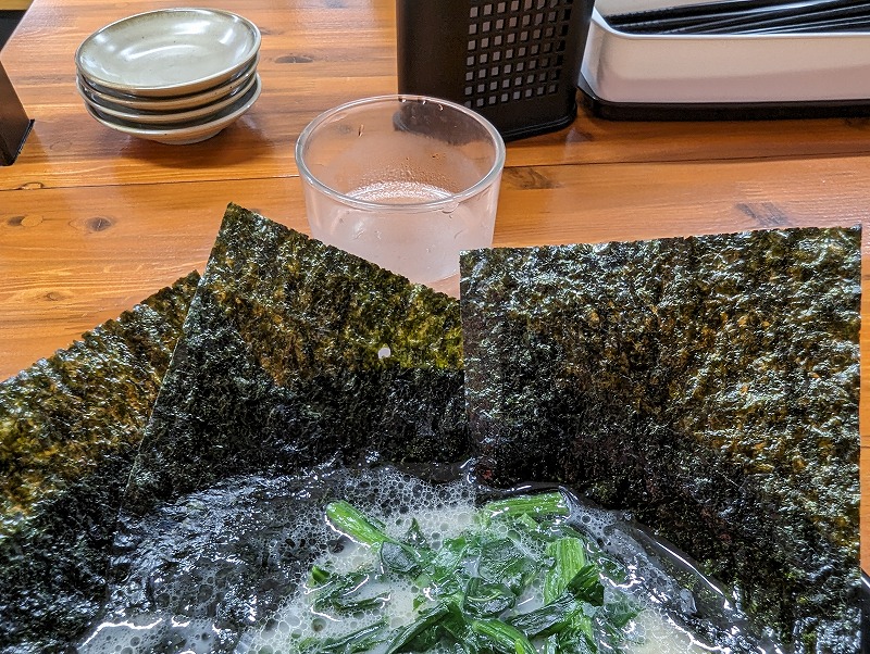 宮崎市の最高家で食べた「旨塩とんこつラーメン」3