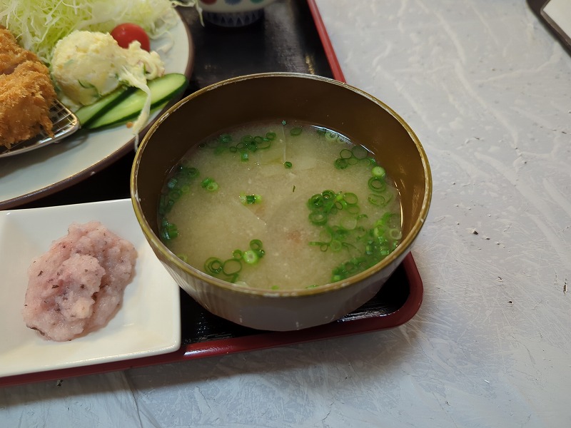 高鍋町の「旬魚菜 だいこんや」で食べたロースとんかつ定食4
