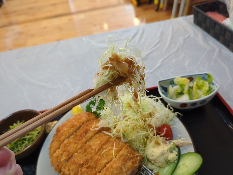 高鍋町の「旬魚菜 だいこんや」で食べたロースとんかつ定食12