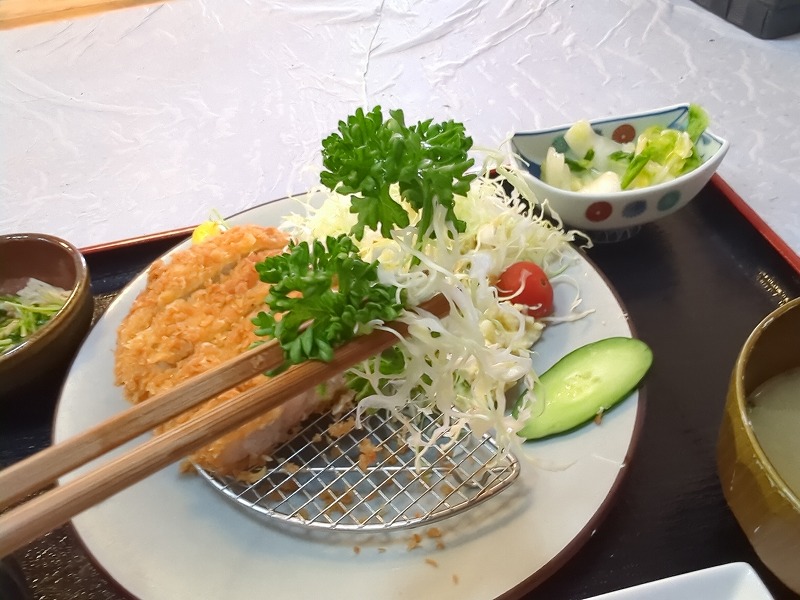 高鍋町の「旬魚菜 だいこんや」で食べたロースとんかつ定食16
