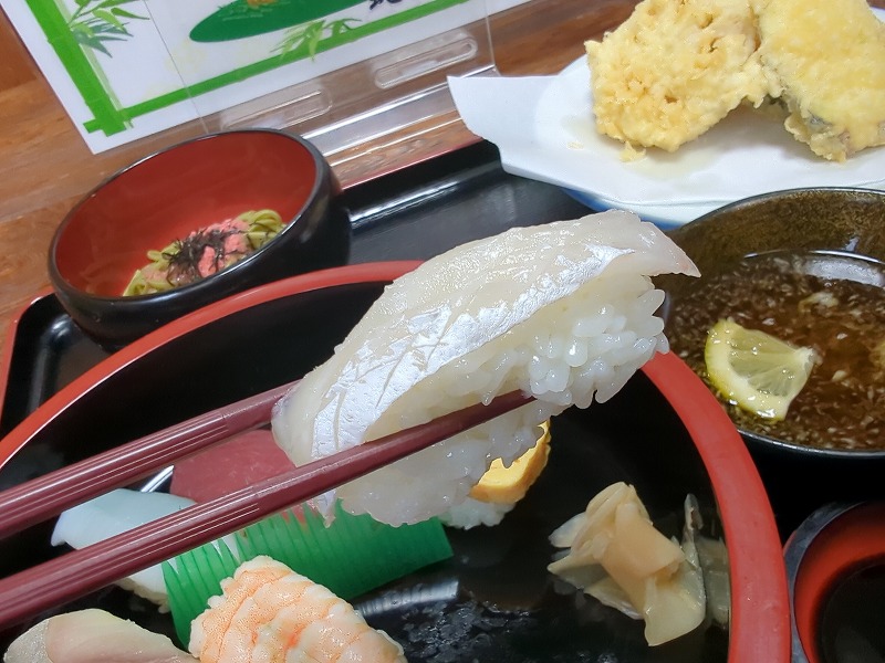 西都市の蛇の目寿司で食べた「昼定食」12